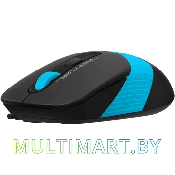 Мышь A4Tech Fstyler FM10S (голубой/черный) картинка 3